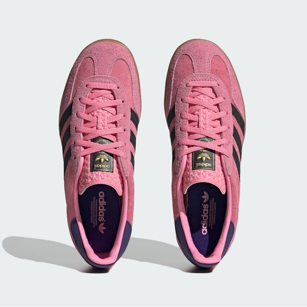 Adidas gazelle bliss pink purple